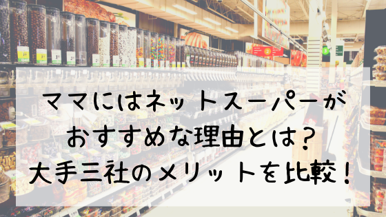 イオン イトーヨーカドー 西友のネットスーパーを比較 1番おすすめは ママ肌ノート